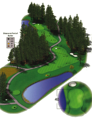 Hole 14 graphic